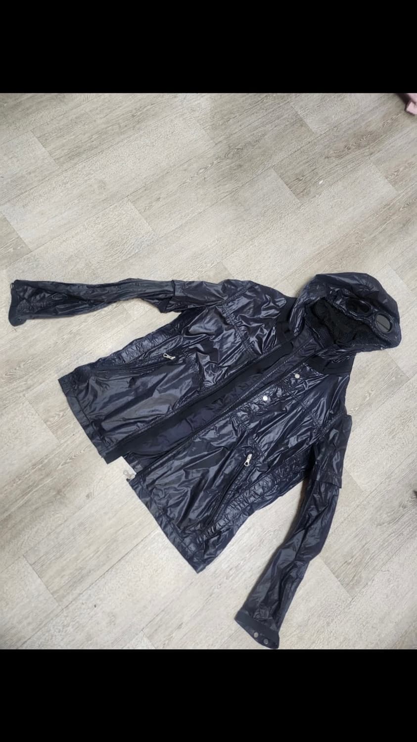 Cp컴퍼니 블랙 고글 후드 자켓 100 상품이미지1