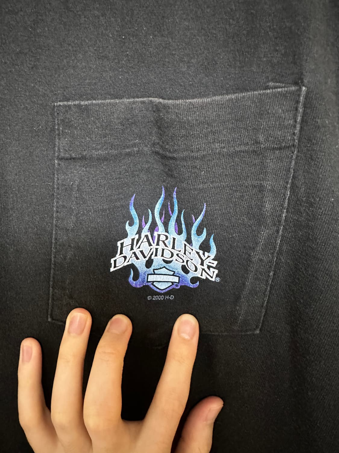 00s 할리 데이비슨 플레임 롱슬리브 상품이미지3