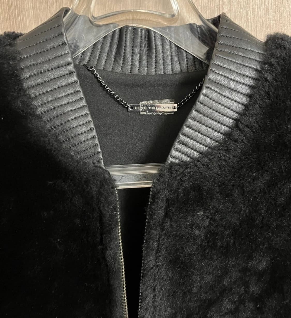 엘리타하리 리얼 퍼 가죽 자켓 S/M 상품이미지2