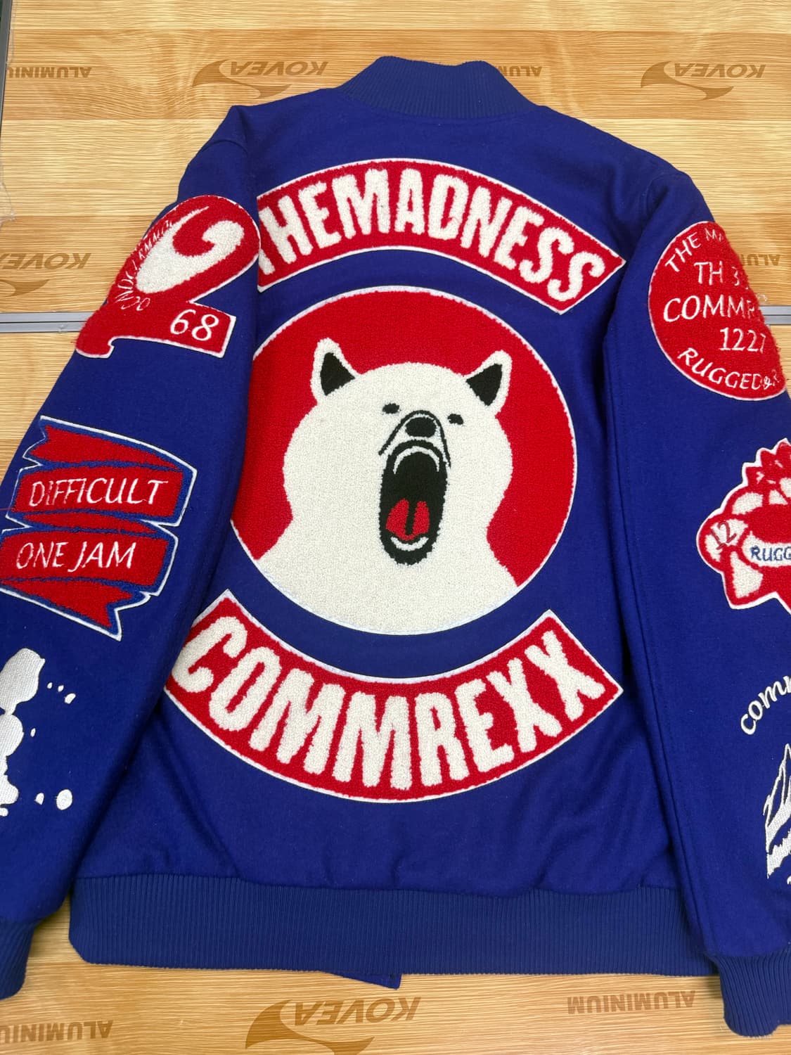 For The Boys Madness 울 바시티 자켓 상품이미지5