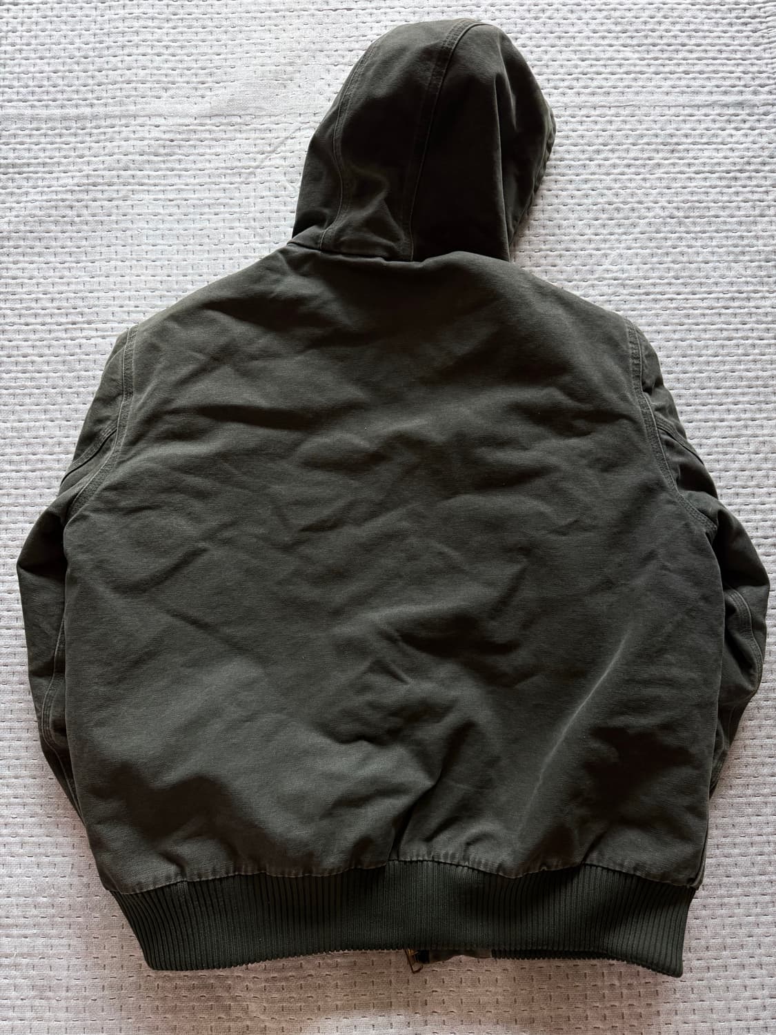 [L] 칼하트 j130 샌드스톤 덕 액티브 자켓 모스 상품이미지5