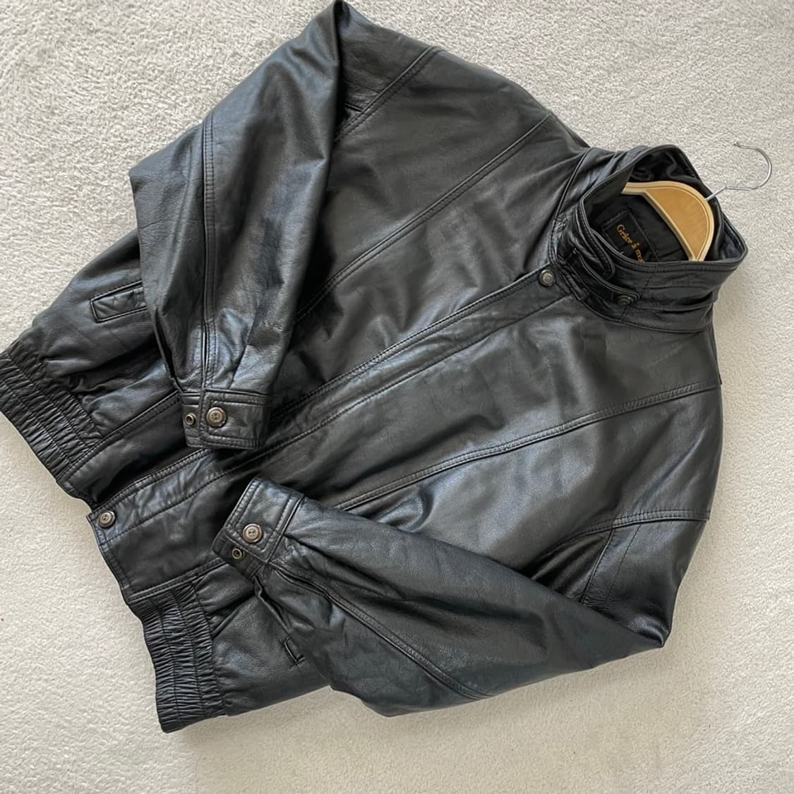 L 그레이스 남성 소가죽 자켓 100 상품이미지3