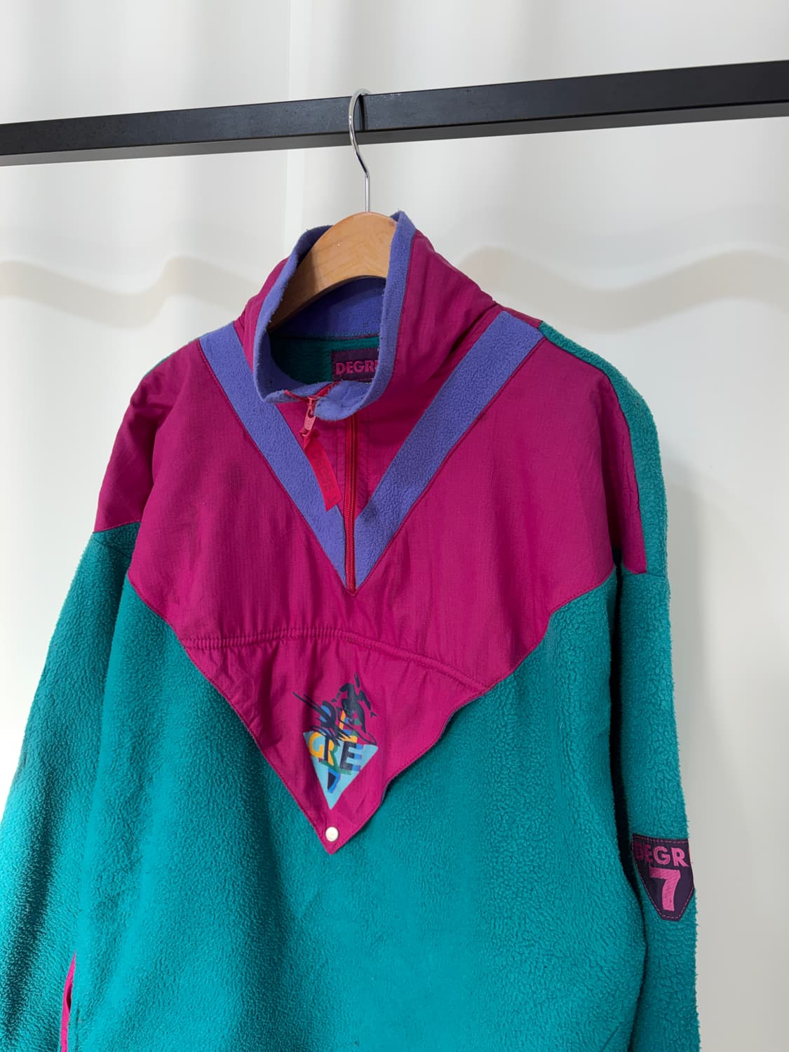 DEGRE7 fleece half zip up 상품이미지2