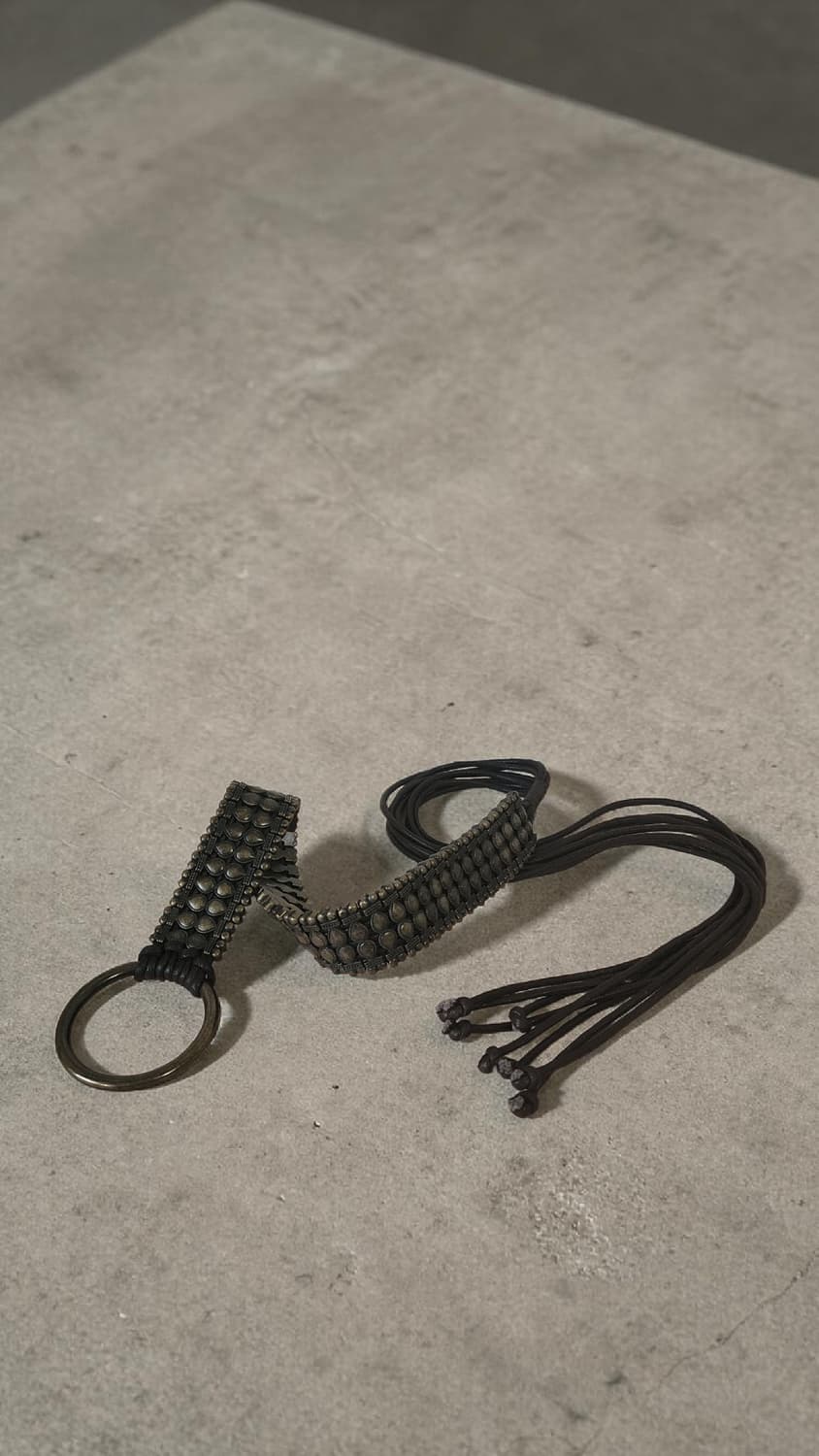 에스닉 스타일 황동 장신구 가죽 벨트 상품이미지2