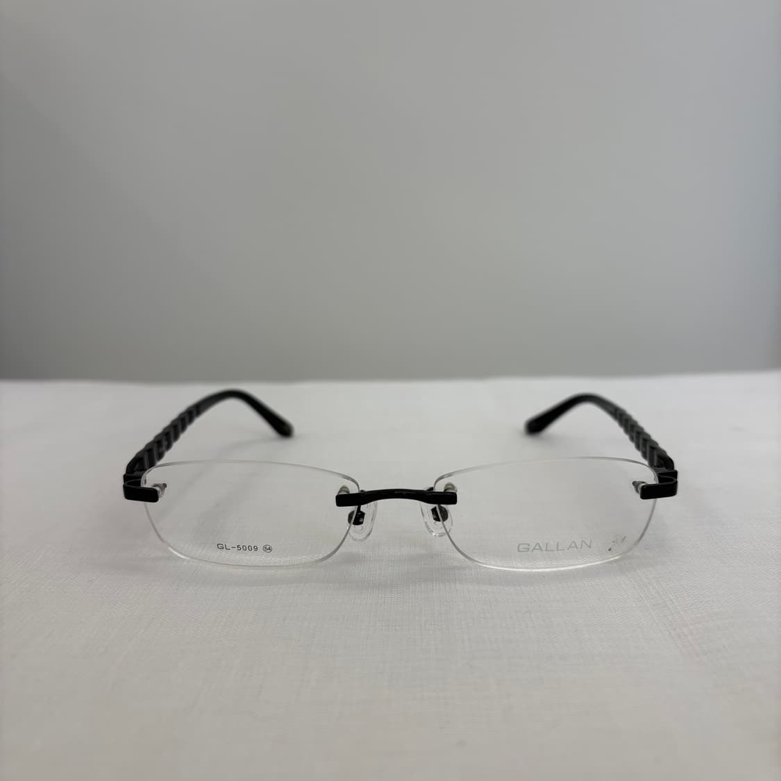 GALLAN 블랙 빈티지 무테 상품이미지1