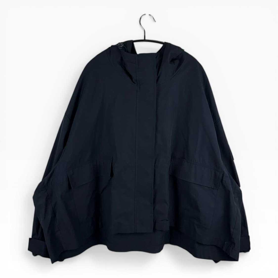 (무료배송)F) 스튜디오톰보이 오버핏 나일론 자켓 다크네이비 상품이미지1