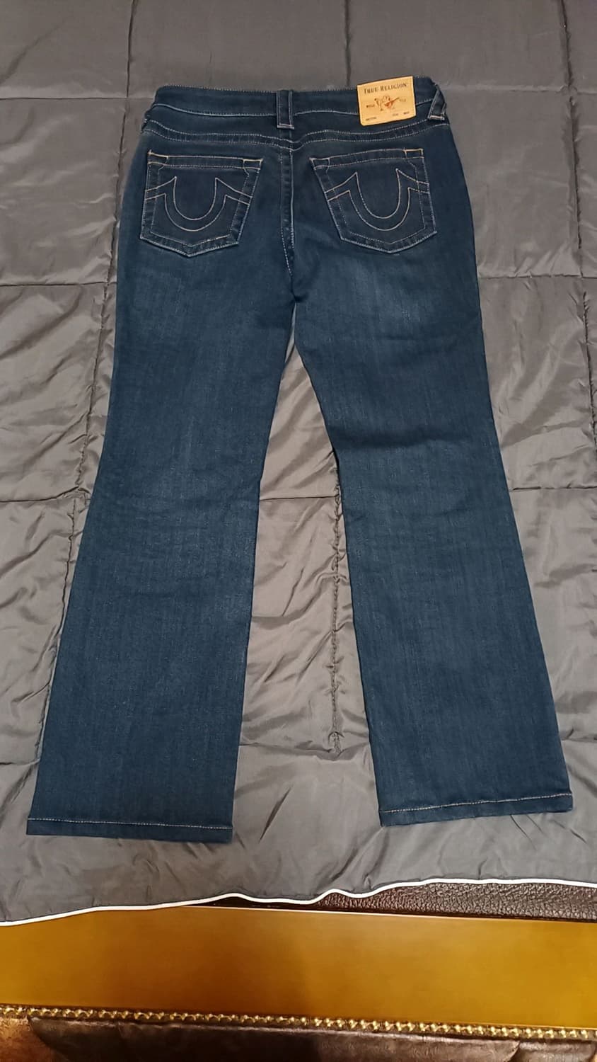 트루릴리전 기모스판청바지 28인치 기장90 상품이미지5