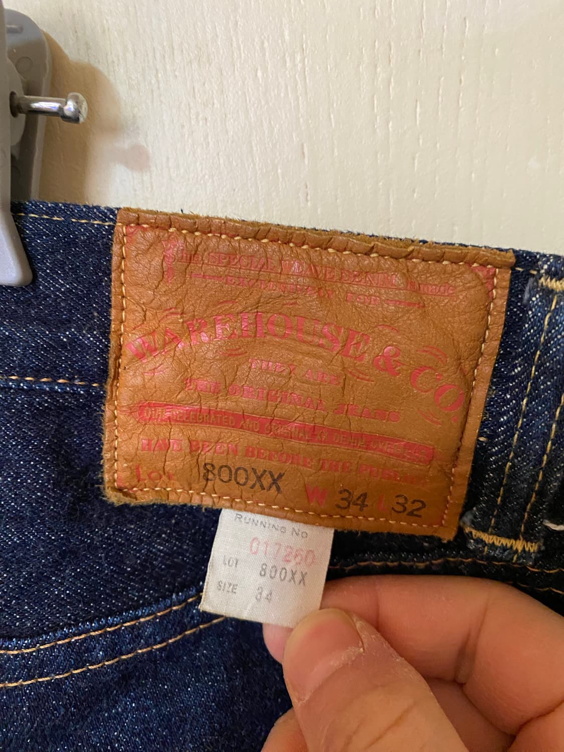 웨어하우스 800 셀비지 대님 상품이미지4