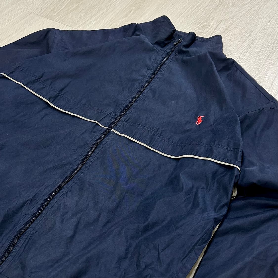 90s POLO 폴로 바람막이 네이비 XL 상품이미지6
