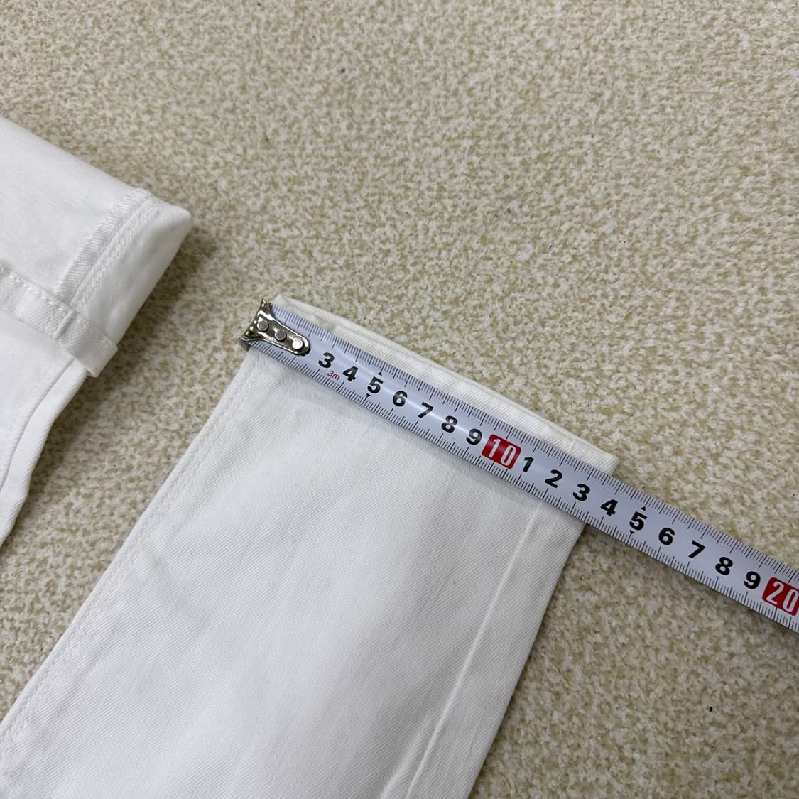 67 게스 여성 화이트 코튼팬츠 0213T2 상품이미지8