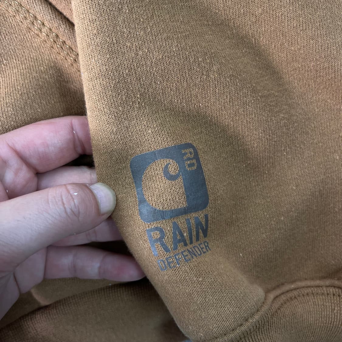 100 칼하트 써멀 베이지 후드집업 상품이미지4