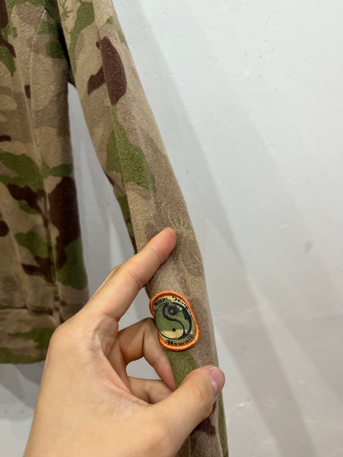 T&C Surf Design 밀리터리 카모플라쥬 후드집업 상품이미지2