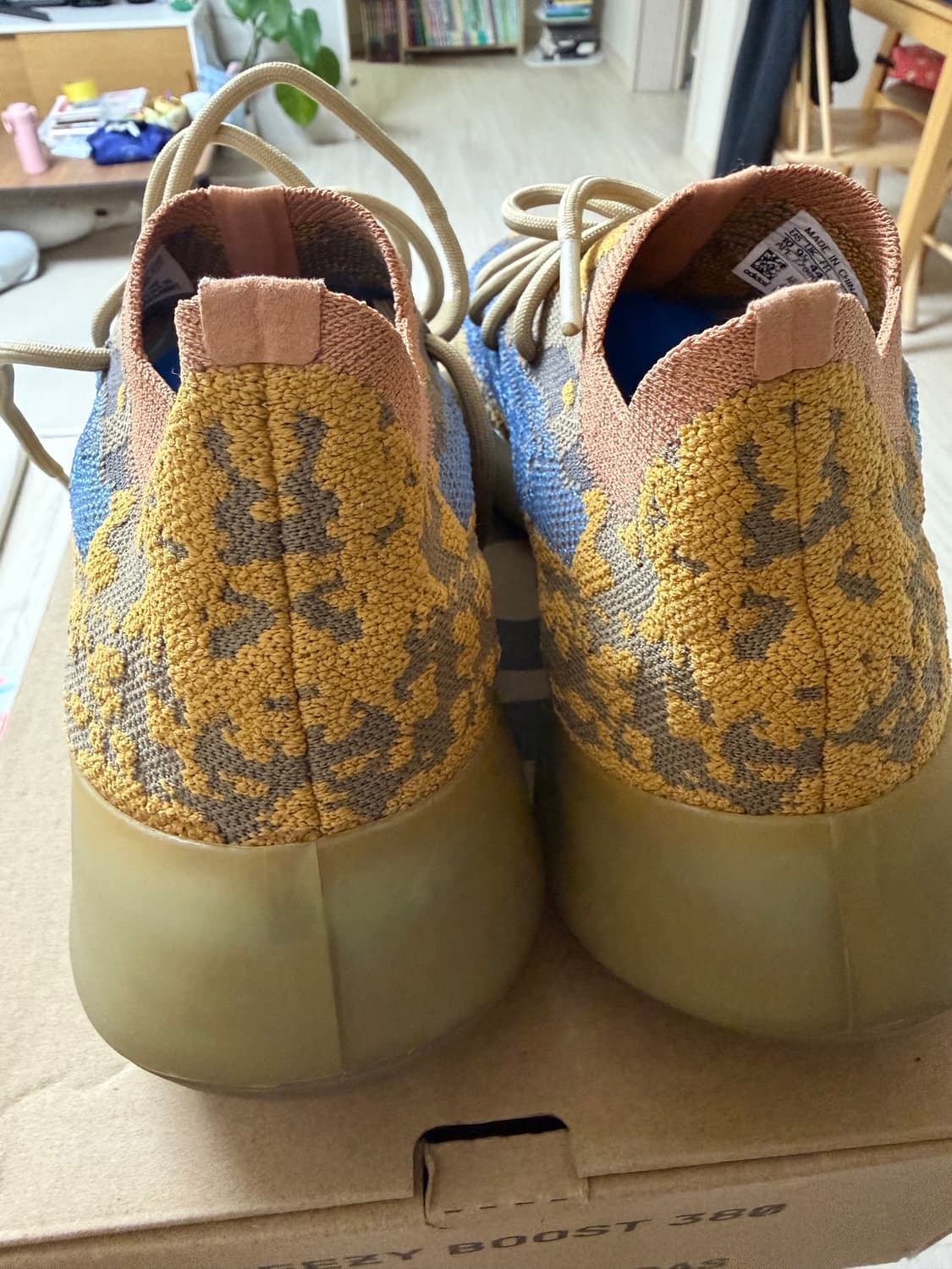 [280] 이지부스트 380 블루 오트 - 논리플렉티브 상품이미지3