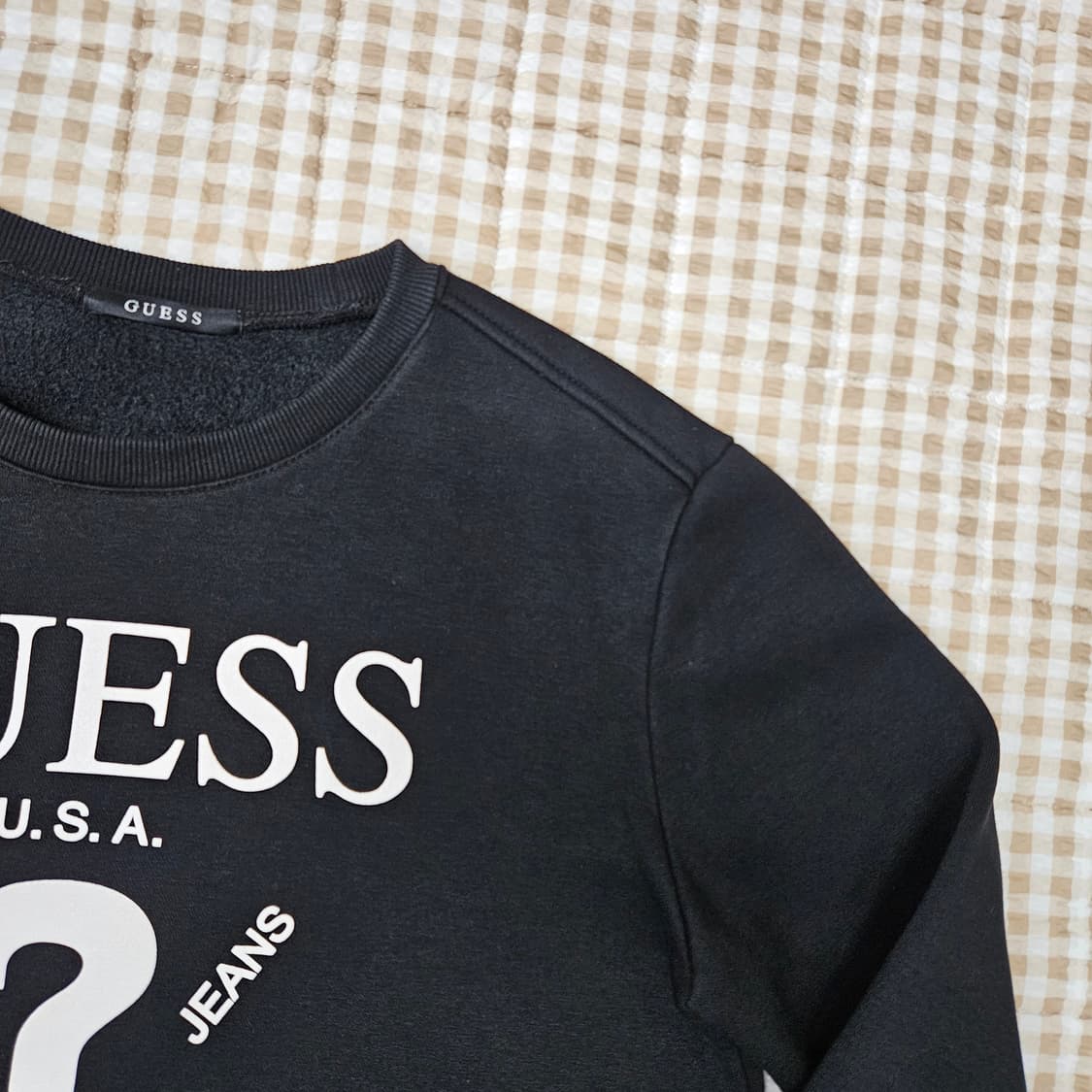 게스 기모 맨투맨 남자100 상품이미지3