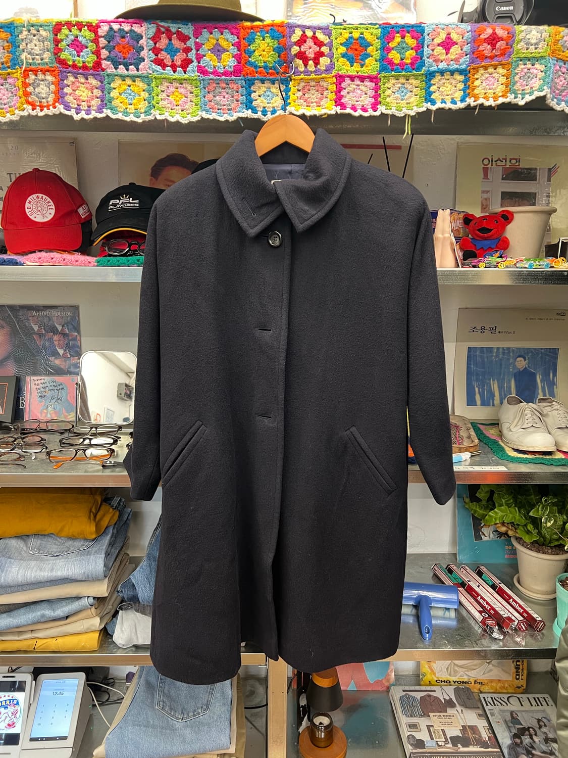 Vintage Japanese Wool Blend Coat  상품이미지1
