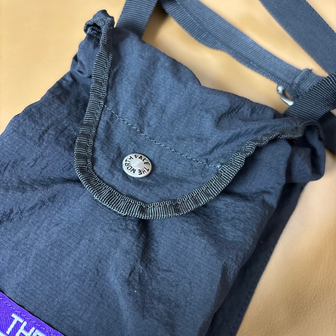 나나미카 노스페이스 퍼플라벨 샤코슈 미니백 크로스백 가방 블랙 상품이미지3