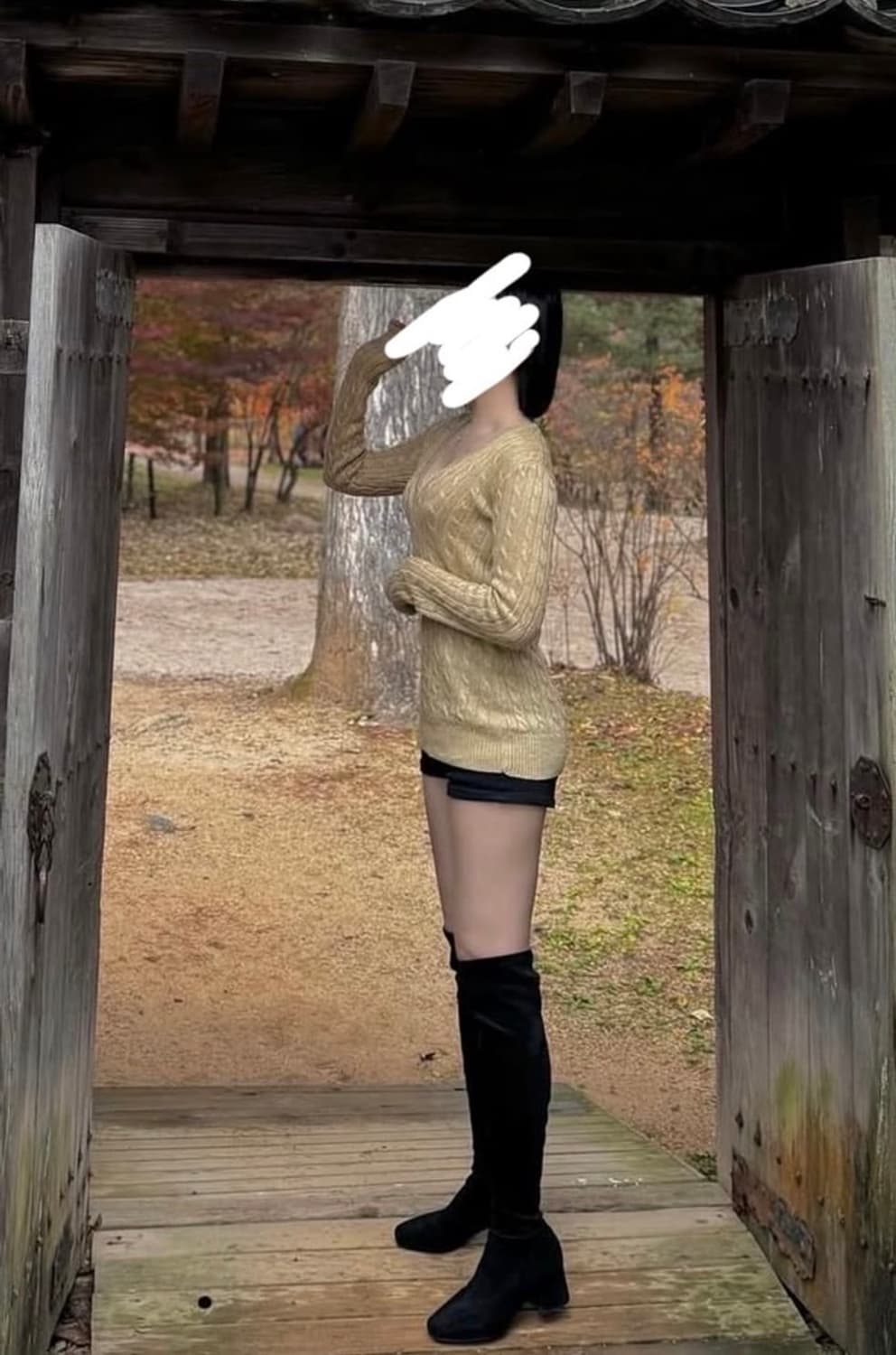 랄프로렌 딥브이넥 린넨100 니트 상품이미지7
