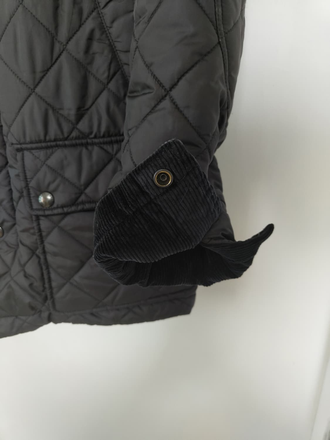 폴로랄프로렌 코듀로이 퀼팅 자켓 L (블랙) 상품이미지3