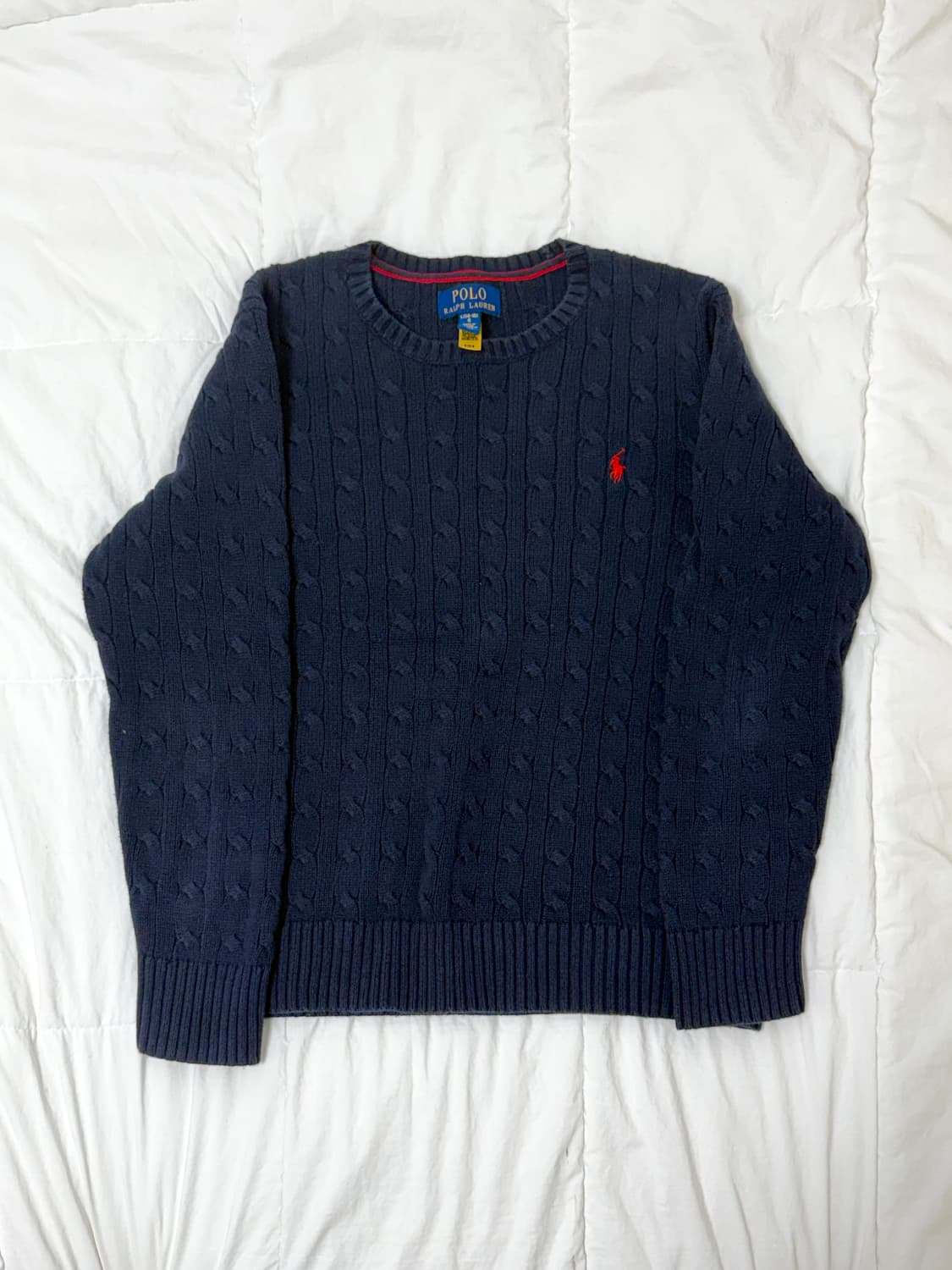 폴로 랄프로렌 네이비 니트 상품이미지1