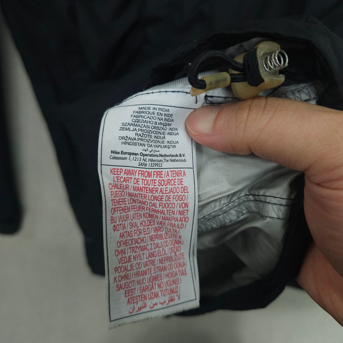 나이키 도르트문트 바람막이 S 상품이미지6