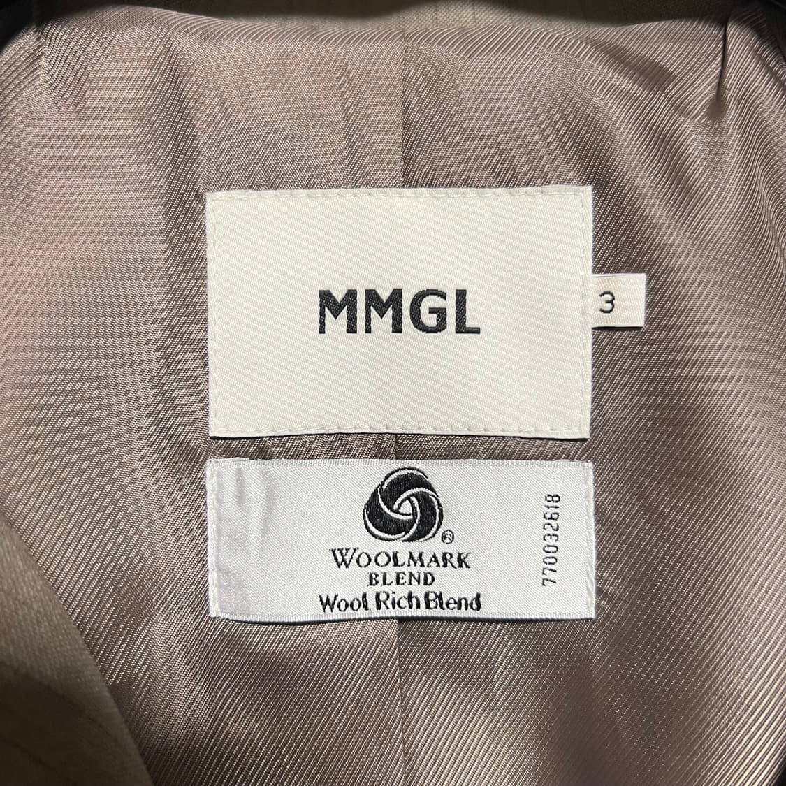 MMGL 스트라이프 울 블루종 자켓 3 상품이미지7