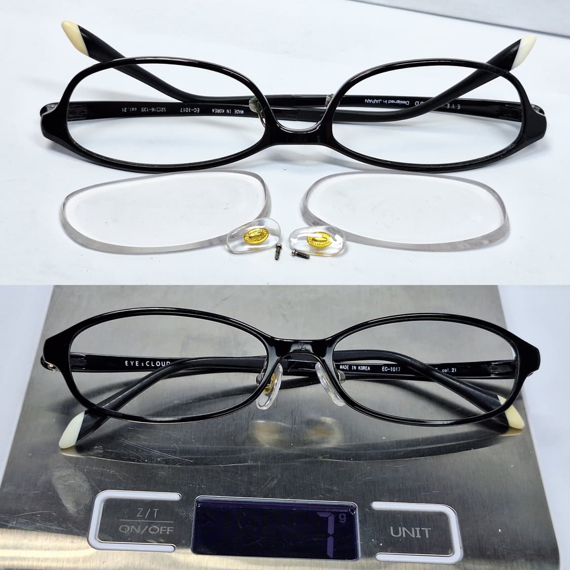 EYEs CLOUD 아이클라우드 일본 초경량 오벌 안경테 안경/한국제조  상품이미지3