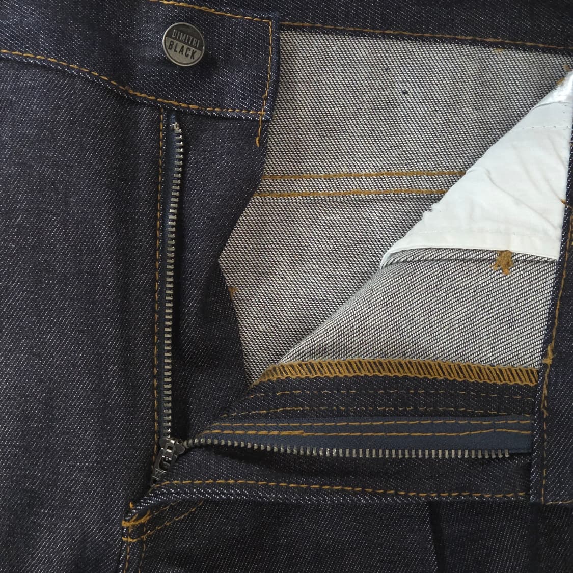 디미트리블랙 원턱 셀비지 생지 데님팬츠 3 상품이미지5