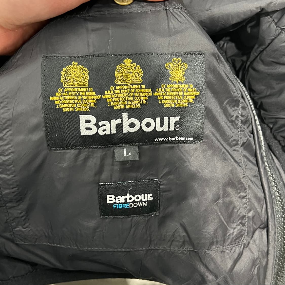 바버 경량 다운패딩 s09127 상품이미지6