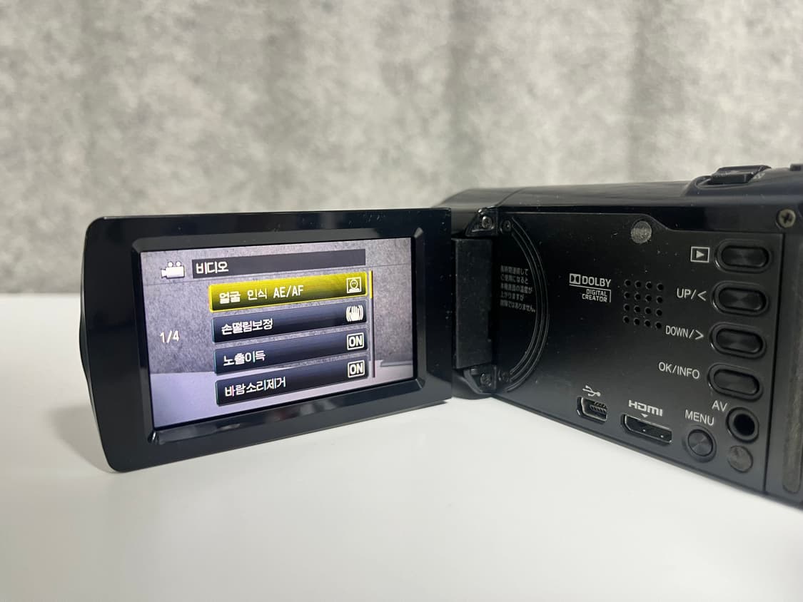 특가/ jvc gz hm238 빈티지 캠코더 블랙 상품이미지4