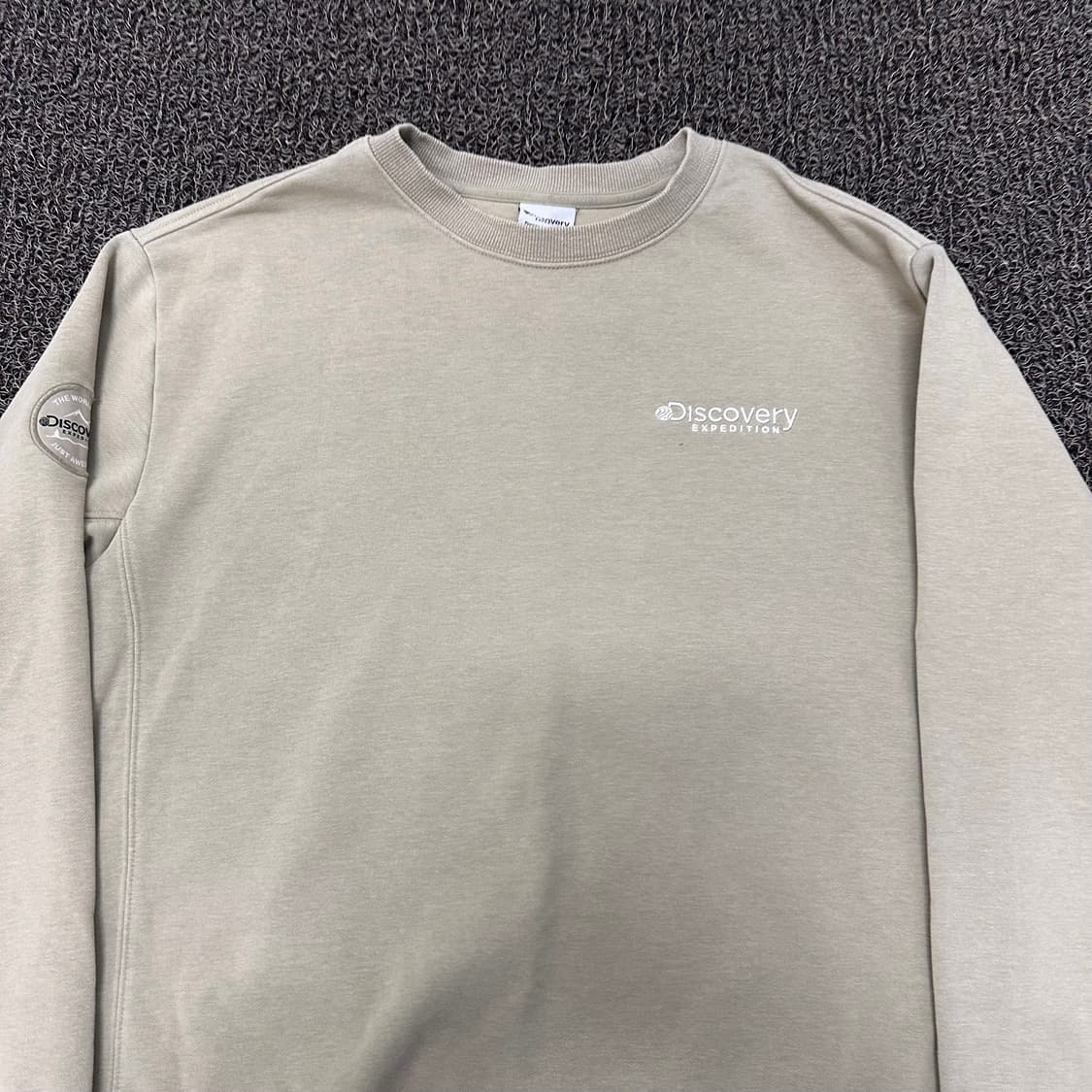 디스커버리 맨투맨 아이보리 100(L) 상품이미지2