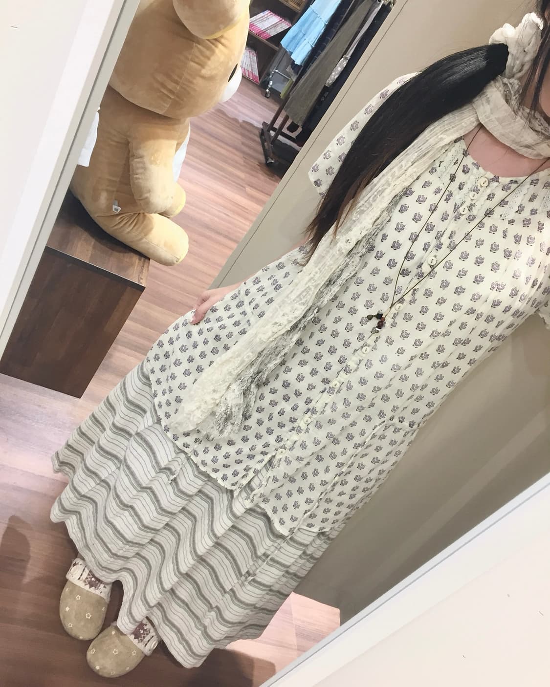 블루베리 하구미 스커트 🫐🌿 상품이미지2