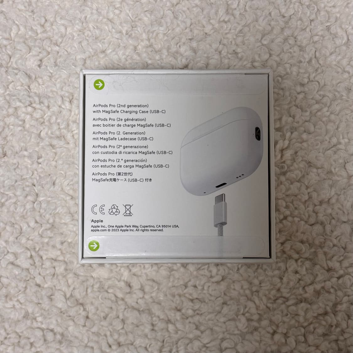 (미개봉/새상품) 에어팟 프로 2  상품이미지2