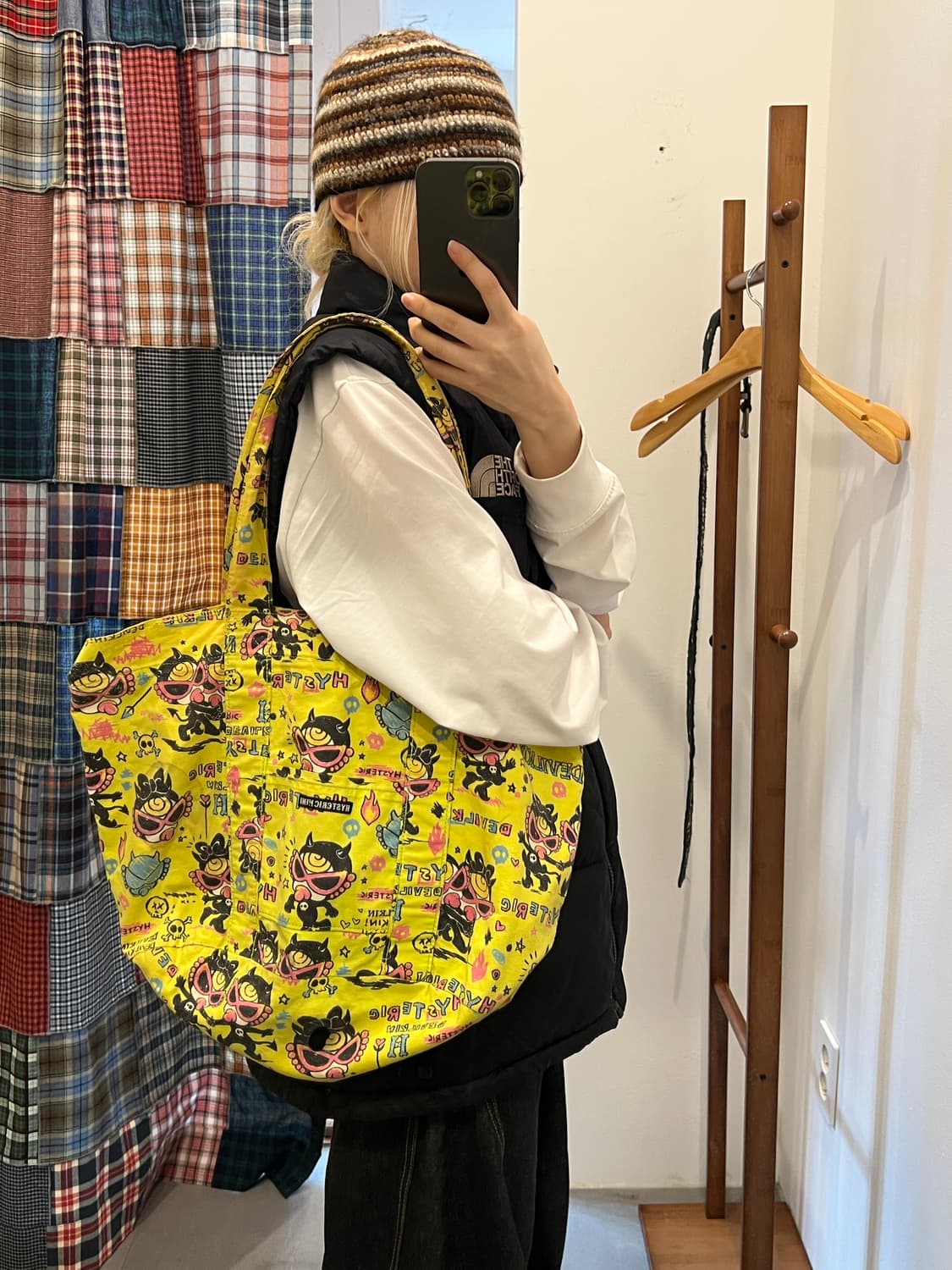 히스테릭글래머 미니 옐로우 데빌 숄더백 상품이미지2