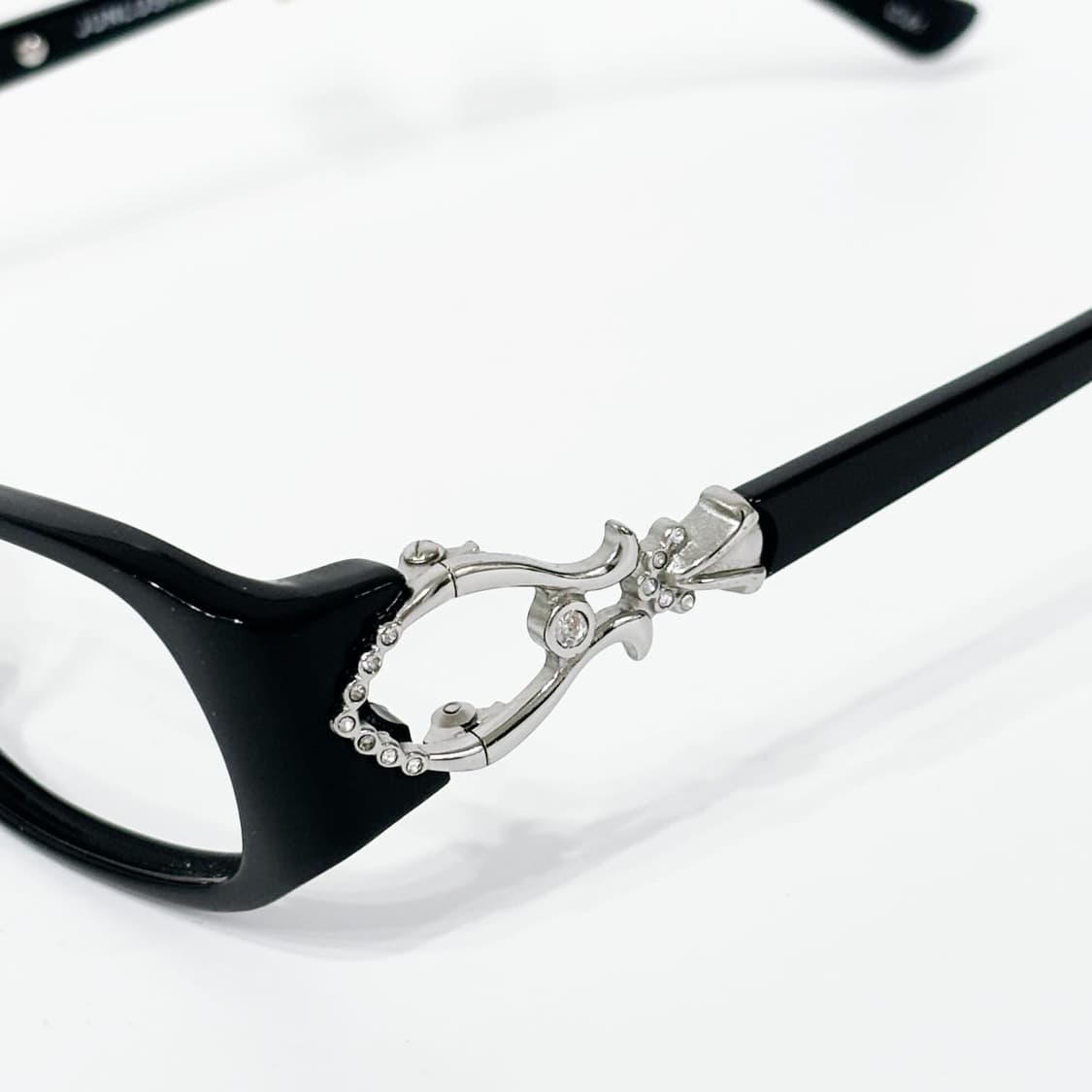 JUNLUSHIQI 블랙 뿔테 데드스탁 빈티지안경 상품이미지3