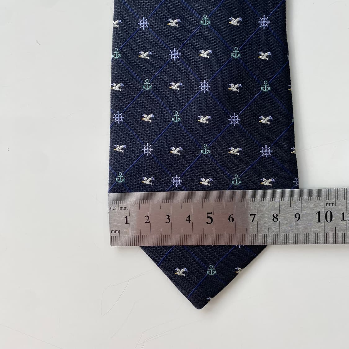 챕스 (CHAPS) 명품 정품 블랙넥타이 8.8cm 상품이미지9