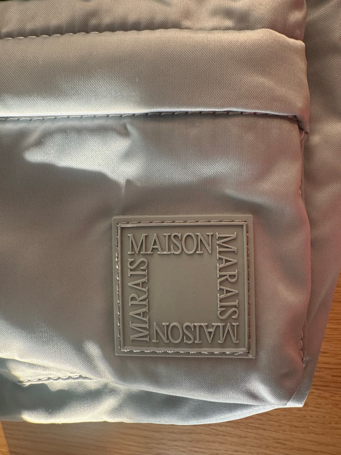 매종마레 버클 나일론 백팩 라이트그레이 상품이미지7