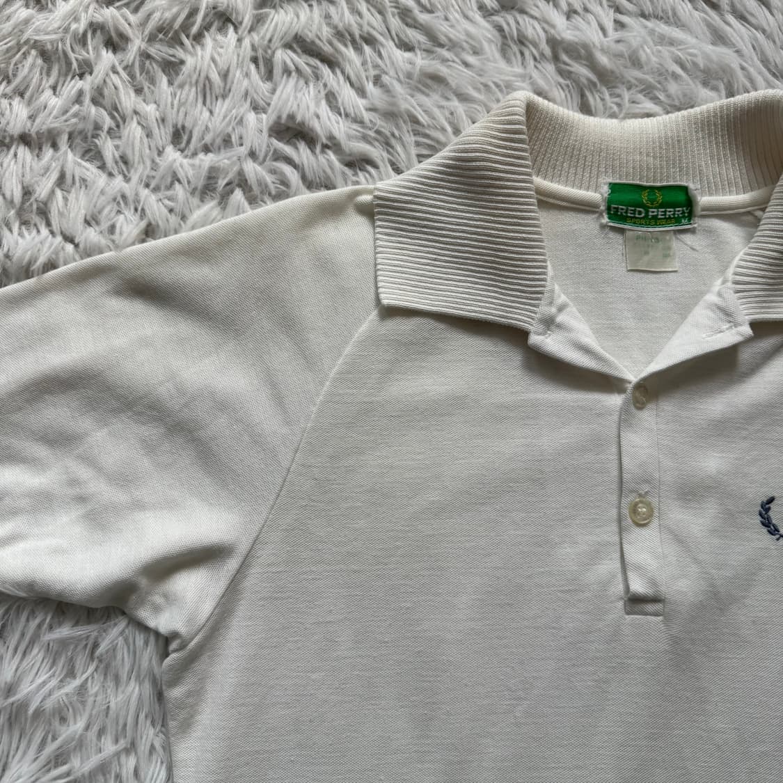 FRED PERRY 일본빈티지 카라티 프레드페리 빈티지 반팔 M 40 상품이미지1