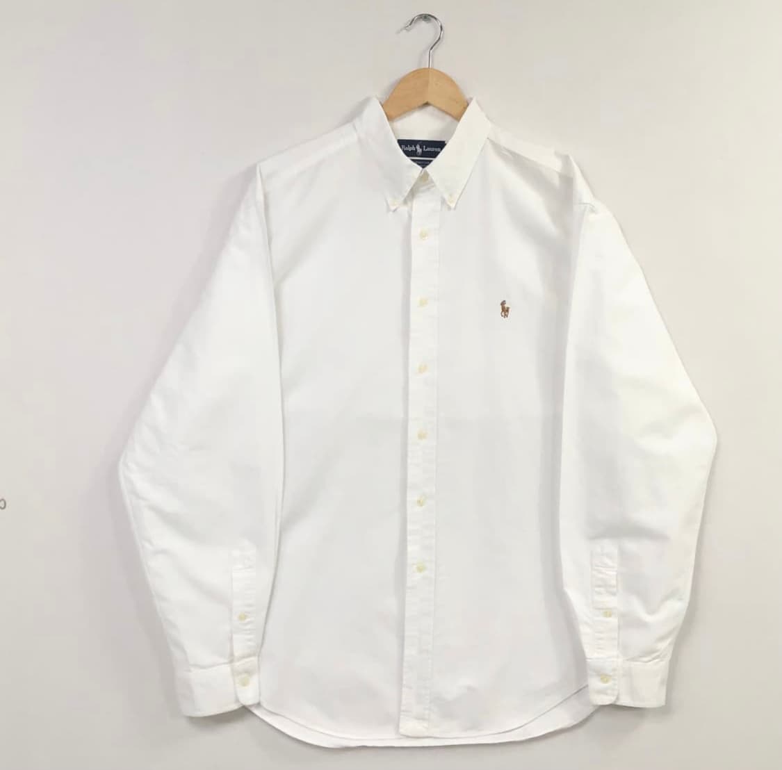 Xxl 폴로 옥스포드 화이트 빅셔츠 상품이미지2