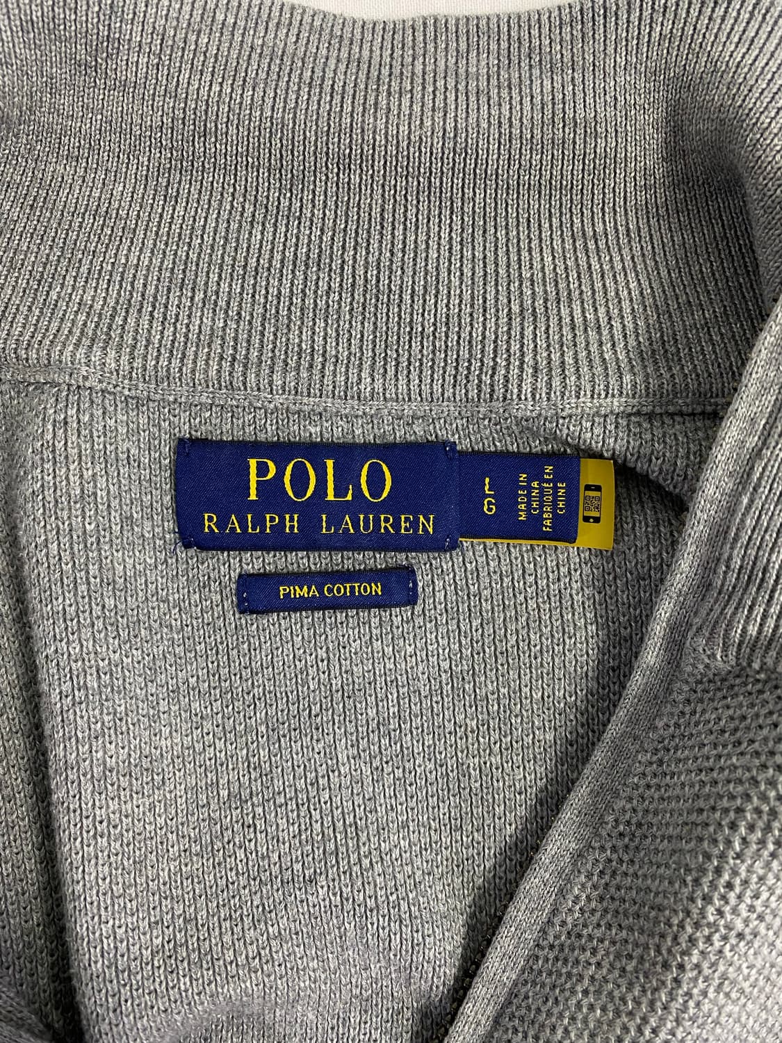 폴로 랄프로렌 하프집업 반집업 니트 L 상품이미지5