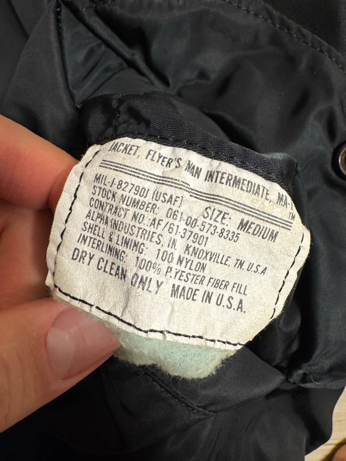 80s 빈티지 알파인더스트리 ma-1자켓  상품이미지4