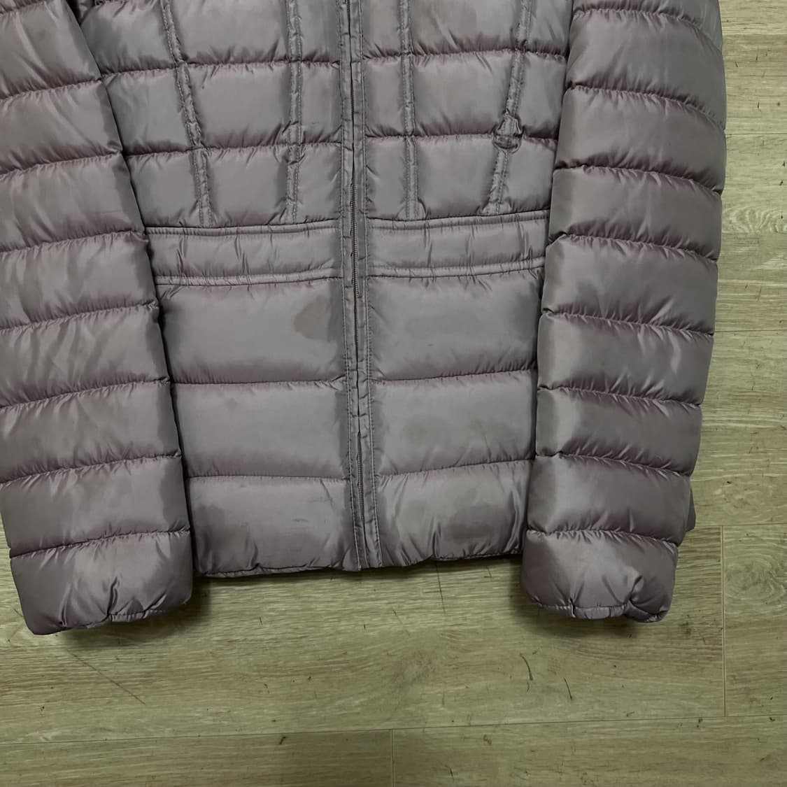 파리게이츠 여성 프리미엄 구스다운 하이넥 롱패딩 점퍼 [모브] XS/85 상품이미지3