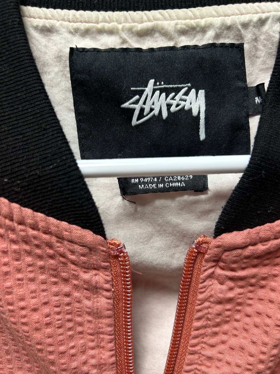 스투시 16ss 시어서커 봄버 자켓 M 상품이미지2