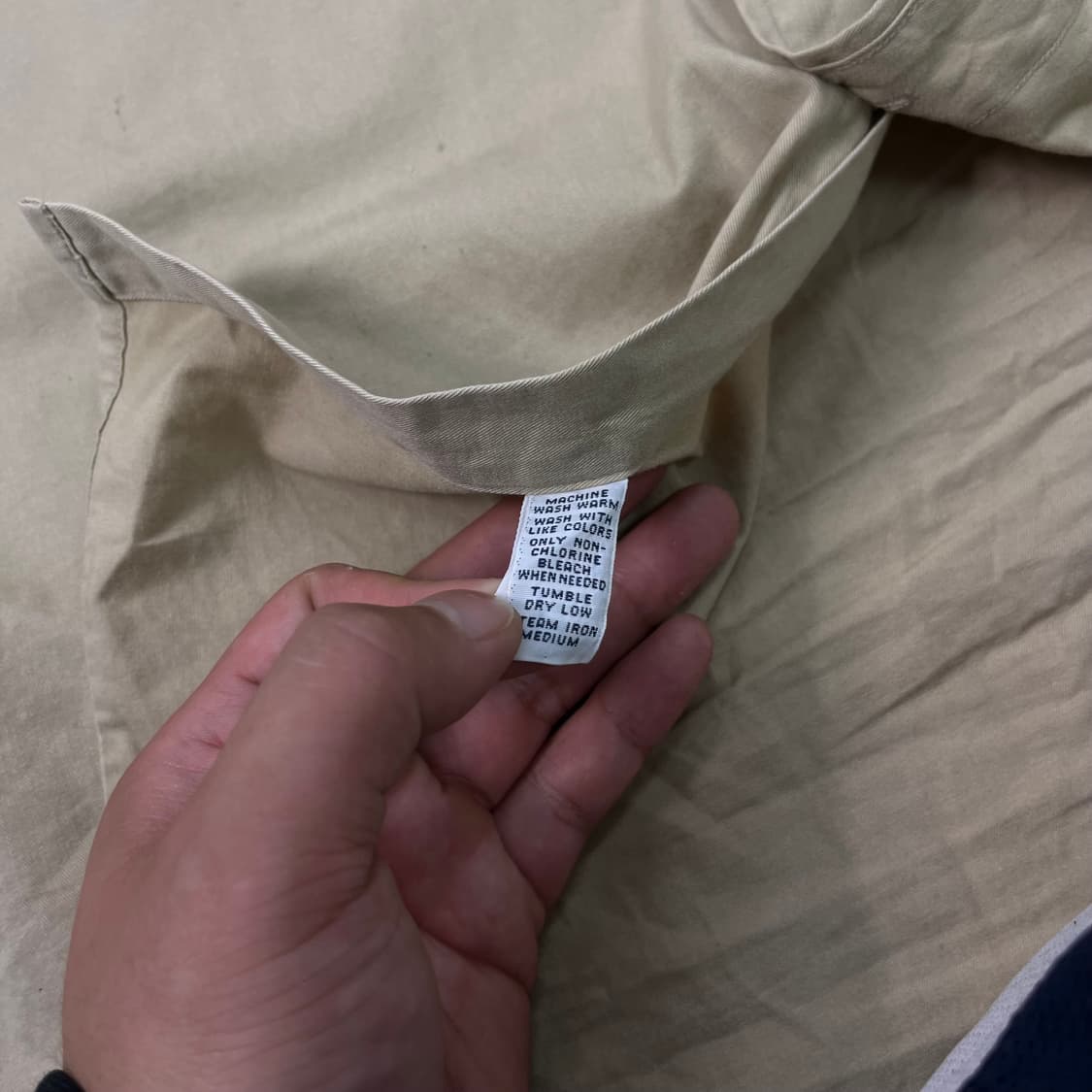 105 폴로 랄프로렌 베이지 코튼 셔츠 상품이미지5