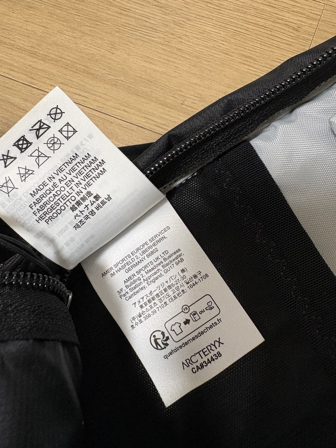 아크테릭스 에어리어스 18 백팩 (블랙) 상품이미지5