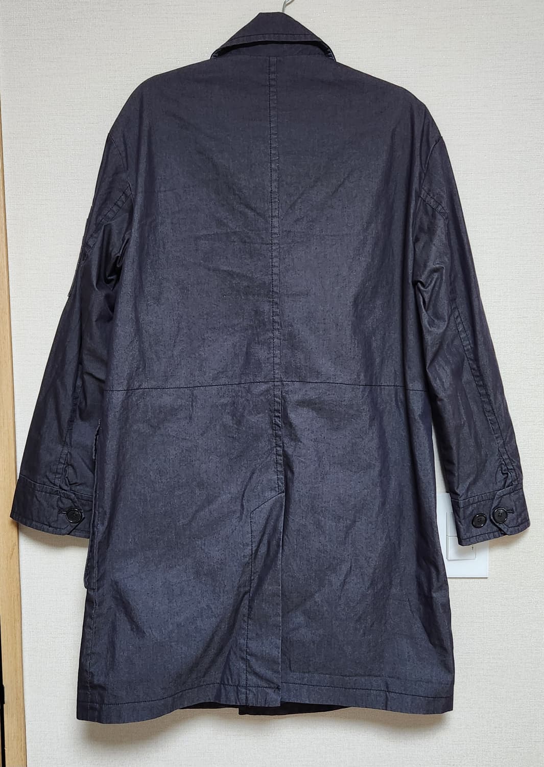 어스앤뎀 us n them 데님 트렌치코트, 롱 야상점퍼, 바람막이 95 상품이미지2