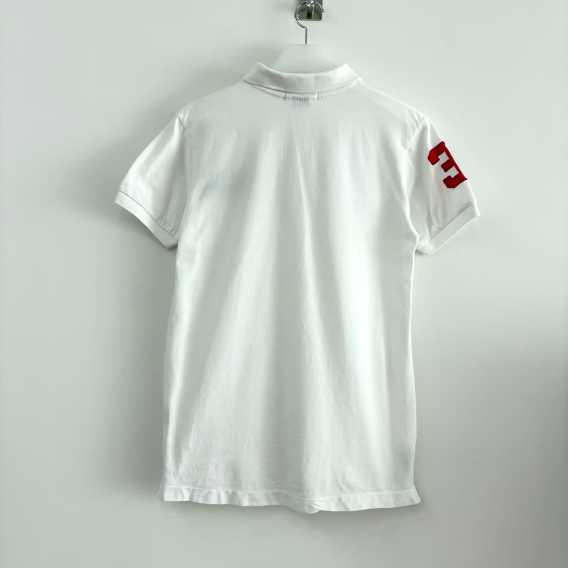 폴로 랄프로렌 빅포니 치프키프 화이트 카라 반팔 티셔츠 상품이미지3