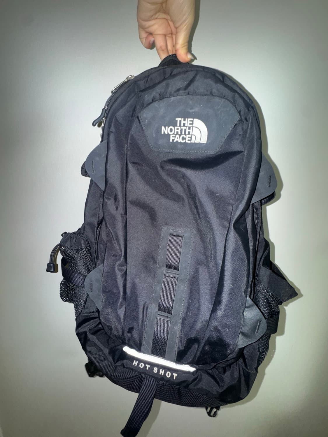 노스페이스 핫샷 백팩 블랙 상품이미지1