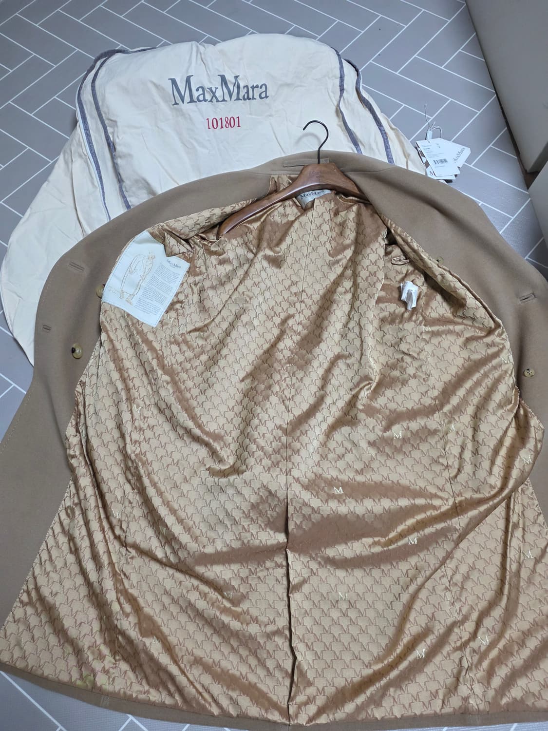 정품 막스마라 마담 코트 상품이미지5