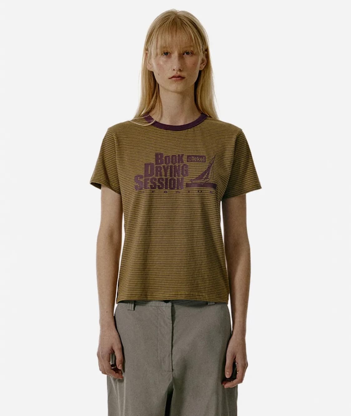 테켓 반팔티 Drying Stripe Tee 상품이미지1