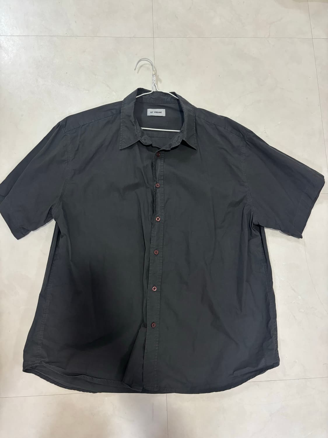 블랙 반팔 셔츠 상품이미지1